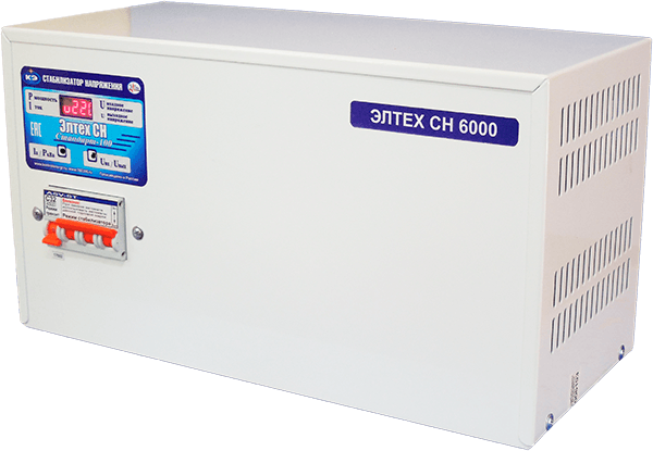 Стабилизатор напряжения Элтех СН 7000 стандарт 100 