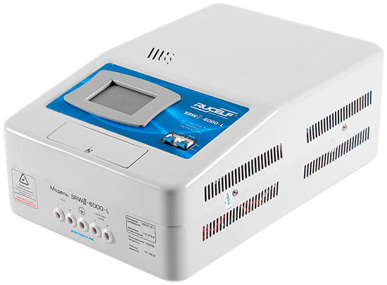 Стабилизатор напряжения RUCELF SRWII-6000-L 