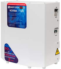  Стабилизатор напряжения Энерготех NORMA 7500