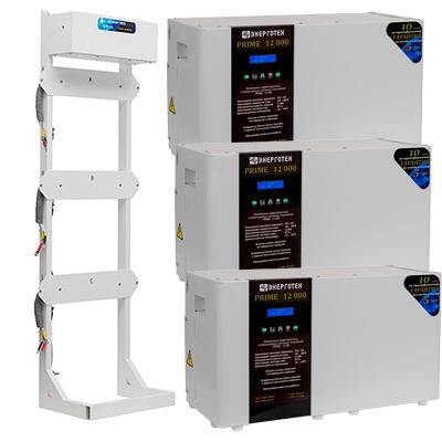 Трехфазный стабилизатор Энерготех PRIME 12000*3 