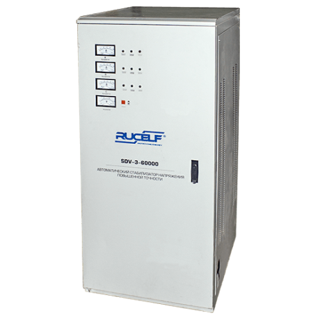 Трехфазный стабилизатор RUCELF SDV-3-60000 