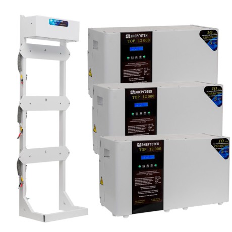 Трехфазный стабилизатор Энерготех TOP 12000 3 
