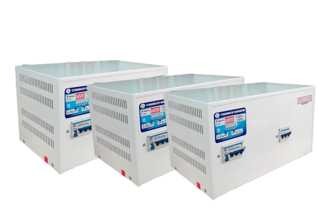 Трехфазный стабилизатор Элтех СН 15000*3 эко 