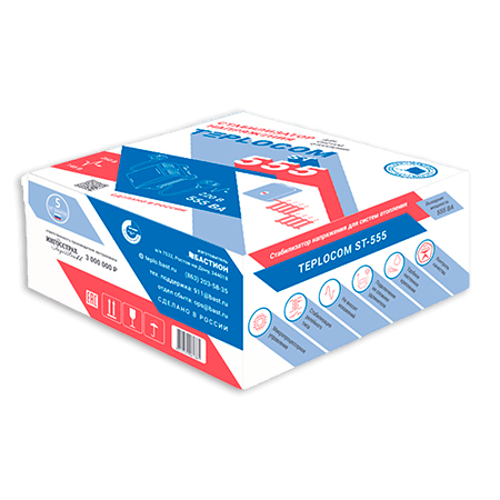 Стабилизатор напряжения для котла TEPLOCOM ST-555 