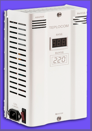 Стабилизатор TEPLOCOM ST-400 INVERTOR 